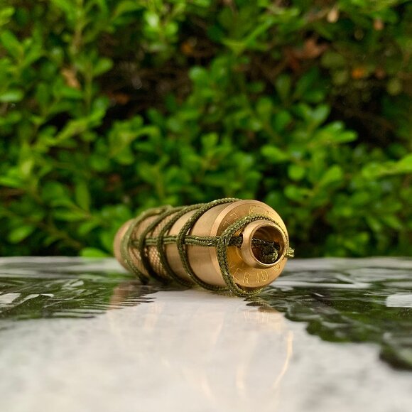 The Best Made Co brass capsule match case with compass - Picture 3 of 12